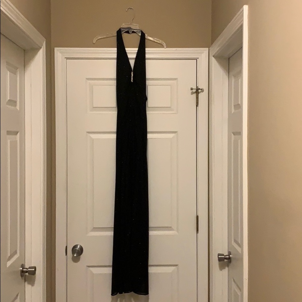 Black formal dress